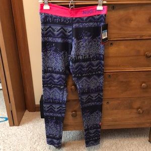 Nike Pro Patterned Leggings